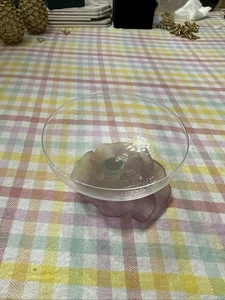 Piccola ciotola in vetro Daum France Pate De Verre Nature - Foto 1 di 8
