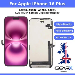 Conjunto de pantalla digitalizador de pantalla táctil LCD de repuesto para Apple iPhone 16e - Imagen 1 de 4