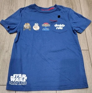 Star Wars Galaxy’s Edge Droids Rule Kids Shirt M DisneyParks Trading Outpost - Picture 1 of 5