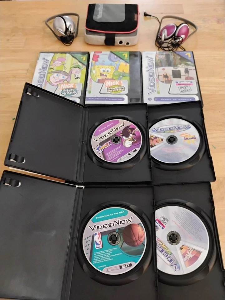 Reproductor de video ahora y DVD a granel lote de 7 leer descripción Foto 1 de 4