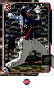 2015 Bowman #BP48 Erik Gonzalez Prospects Silver Ice - Picture 1 of 2