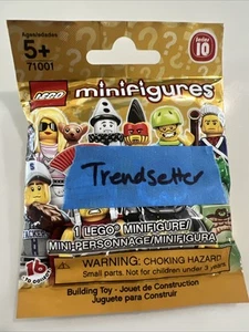 VERSIEGELT Lego Serie 10 sammelbare Minifiguren 71001-Trendsetter - Bild 1 von 3