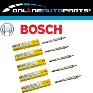 Set of 5 x 24 volt Bosch Diesel Glow Plugs for Landcruiser PZJ70 5cyl 1PZ 3.5L - Picture 1 of 2