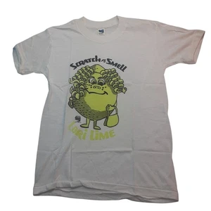 Vintage Scratch n Smell and Sniff  T-Shirt Lori Lime 1970s Youth Child Size 1970 - Picture 1 of 5