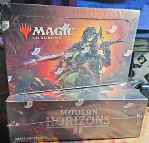 1x Magic the Gathering Modern Horizons 2 Draft Booster Box Sealed ** MagikJnkie - Picture 1 of 1