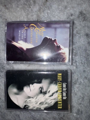 Mary-Chaplin Carpenter X2 cassette tapes - Image 1 of 2