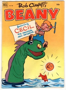 Beany & Cecil FC Four Color #368 1951 Dell Golden Age Comic Book Bob Clampett - Photo 1/2