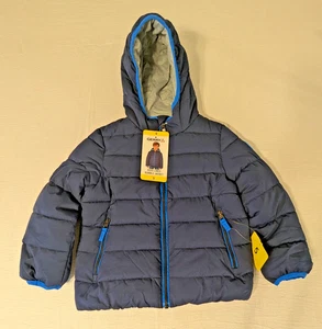 Neu mit Etikett Kinder Gerry Jersey gefütterte Luftpolsterjacke Größe 5 Farbe marineblau - Bild 1 von 11