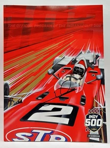 Mario Andretti Signed 2019 Indy Car Program 1969 Winner Indianapolis 500 50th - Picture 1 of 4