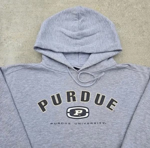 Purdue Mens Size M Grey VTG Jansports University hoodie - Picture 1 of 4