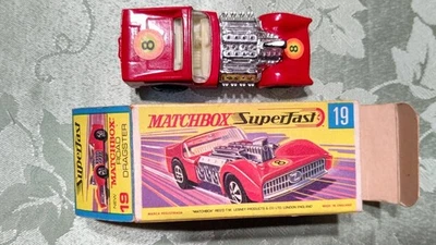 Made in England Matchbox LESNEY S & Co,LTD MATCHBOX Superfast No.19 ROAD - Image 1 of 4