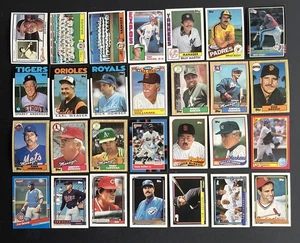 Lote De 28 Campeones Serie Mundial MLB Managers Lote De HOF Torre, Lasorda-Más (Man9 - Imagen 1 de 6