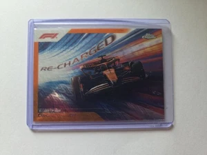 Topps Chrome 2024 Formula 1 F1 Oscar Piastri Re-Charged Orange Logofractor /25 - Bild 1 von 3
