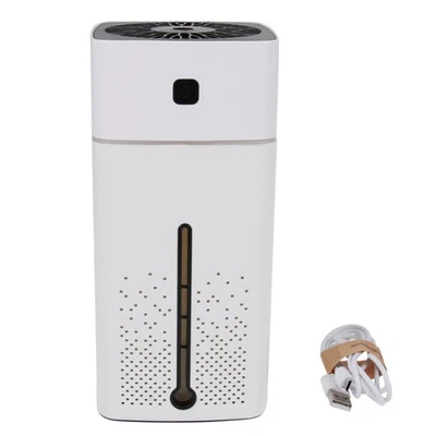 USB Mini Geräuschloser Luftbefeuchter Multifunktionsauto-Luftbefeuchter (Weiß) - Bild 1 von 4