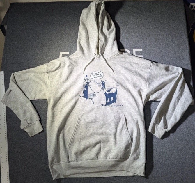 Moletom com capuz vintage Napoleon Dynamite tamanho adulto grande Tina Y2k 2005 - Imagem 1 de 4