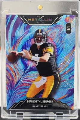 Ben Roethlisberger 1/1 Metallix refractor Pittsburgh Steelers Foto 1 de 2