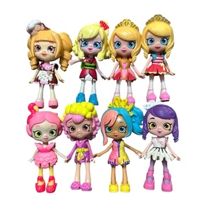 Menge 8 Shopkins Happy Places Lil’ Shoppies Puppen Figuren Mix Elch Spielzeug - Bild 1 von 8