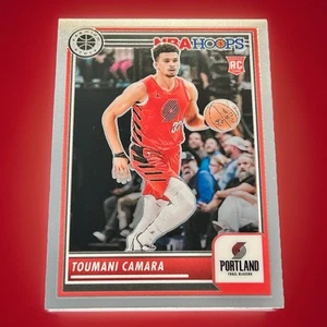 Toumani Camara Rookie Card 2023-24 Panini NBA Hoops Premium Stock #10 - Picture 1 of 3