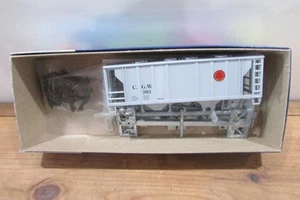 HO Scale Roundhouse 7801 2-Bay Covered Hopper C.G.W. #703 C0816 - Bild 1 von 5