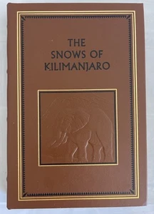 Snows Of Kilimanjaro Ernest Hemingway Easton Press Leather Book Collectors - Bild 1 von 3