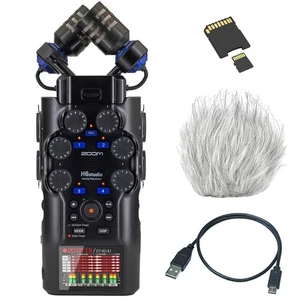 Zoom H6 Studio Mobiler Audio-Recorder mit keepdrum Zubehör-Set - Bild 1 von 9