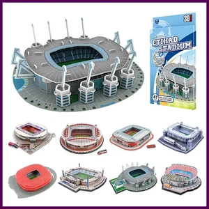 Ornamenti da scrivania campo di calcio modello tifosi souvenir fai da te carta puzzle tavolo - Foto 1 di 36