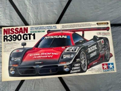 Kit montaggio Tamiya Nissan R390 GT1 scala 1/10 - Immagine 1 di 4