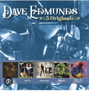 DAVE EDMONDS 5 Originals Albums by Dave Edmunds (CD, 2020) SEALED JEWEL CASE 💿 - Picture 1 of 9