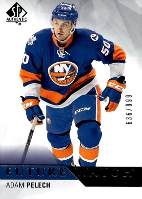 Adam Pelech - 2015-16 Upper Deck SP Authentic Future Watch /999 Rookie Card #222 - Image 1 of 2