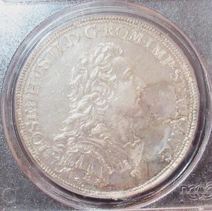 German States: Regensburg. Free City "City View" Taler 1780-BF AU53 PCGS - Picture 1 of 4