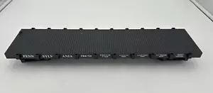 USA Trains G Scale Pennsylvania Flat Car BLACK PRR 729 - Great for custom load - Picture 1 of 4