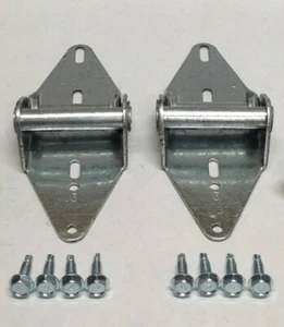 2 #3 Hinge 11ga w/ Steel Lags Garage Door Overhead OHD 11 Gauge Commercial Parts - Picture 1 of 1
