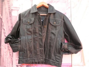 LEE CAZADORA CUERO VAQUERA VINTAGE CHAQUETA LEE PIEL TRUCKER RIDERS COWBOY 38 - Imagen 1 de 7