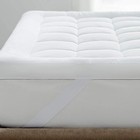 4" Inch Deep Luxury Soft Hotel Quality Microfiber Mattress Topper All Sizes 10cm