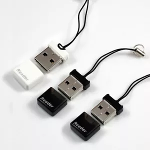 Adaptador lector de tarjetas Mini Super Speed USB 2.0 para Micro Sd/sdxc Tf 1 pieza - Imagen 1 de 12