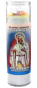 CÓCTEL AROMÁTICO VELA SANTA MUERTE BLANCO-SANTA MUERTE BLANCO - Imagen 1 de 1