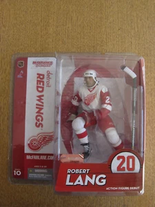 NHL Series 10 Robert Lang Action Figure Detroit Red Wings #20 McFarlane NEW - Picture 1 of 2