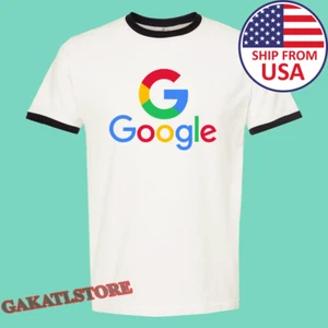 Google Finding Machine Searching Herren Klingel Schwarz Größe S bis 3XL - Bild 1 von 1