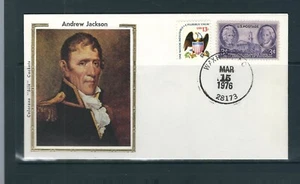 USA Presidents / Andrew Jackson . ( NOT A FDC ). Colorano Silk Cachet - Picture 1 of 1