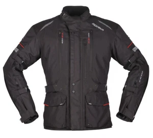 Herren Motorrad Jacke KXXL - Modeka Striker II 2 wasserdicht Textil schwarz - Bild 1 von 3