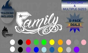 Famous Family Car Window Body Decal Graphic Truck Bumper Sticker - Picture 1 of 9