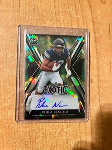 2023 Leaf Exotic - Puka Nacua - Chameleon Crystal Auto #d 3/7