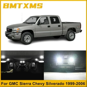 White Backup Reverse For 1999-2006 GMC Sierra Chevy Silverado LED Interior Light - Imagen 1 de 15