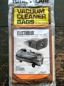 Electrolux Vacuum Bags Models E-60--61-R, Automatic Pop-Out,E, F, G, 1205; 3Pack - Picture 1 of 2