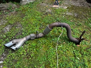 17-21 FORD F350 6.7 DIESEL CREW CAB SB EXHAUST PIPE SHORT BED WITH SENSOR  - Picture 1 of 13