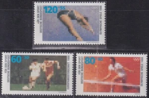 F-EX52014 GERMANY MNH 1988 SEOUL OLYMPIC GAMES SWIMMING SOCCER TENNIS. - Picture 1 of 1