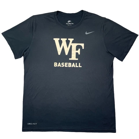 Nike Wake Forest Baseball Demon Deacons Team Issued ACC Men’s t-shirt size L Cover
