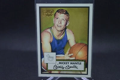 Mickey Mantle #7 - 2005-06 Topps 1952 Style - New York Yankees - Image 1 of 2