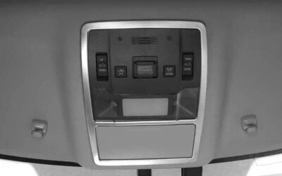 Front Reading Light Lamp Frame Trim For Lexus RX350 450h 2016-2019 Silver Steel - Изображение 1 из 4