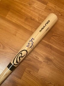 Bate de béisbol Rocky autografiado firmado por Burt Young certificado de autenticidad JSA - Imagen 1 de 4